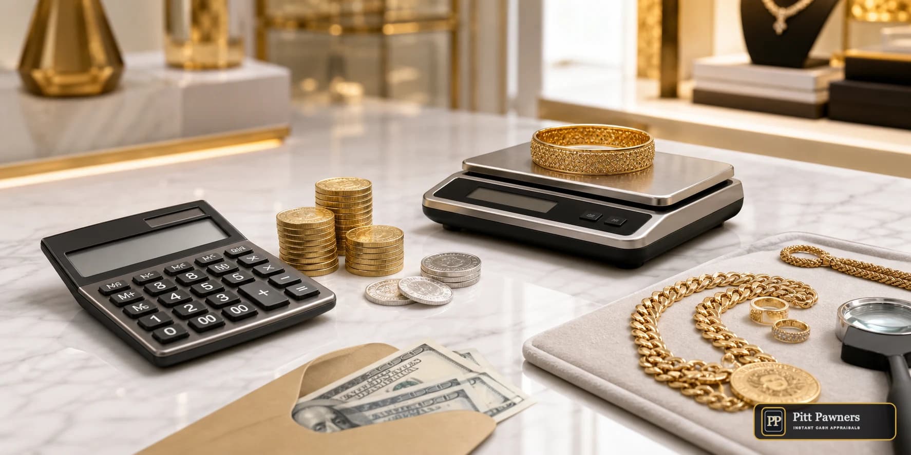 Best Prices Paid for Gold, Silver, Rolex & Watches Pitt Pawners marketing image